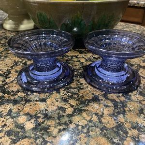 BBW set of 2 three wick candle holders